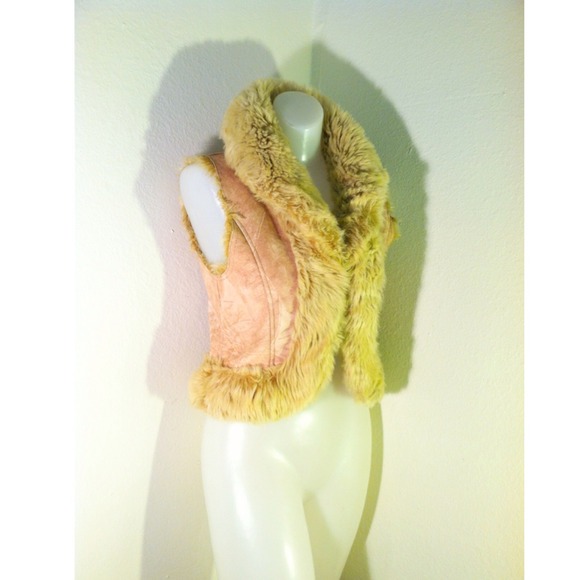 Short Style Little Cute Brown Vest