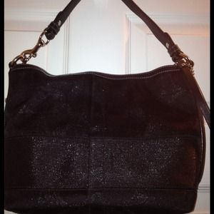 Small Coach hobo bag