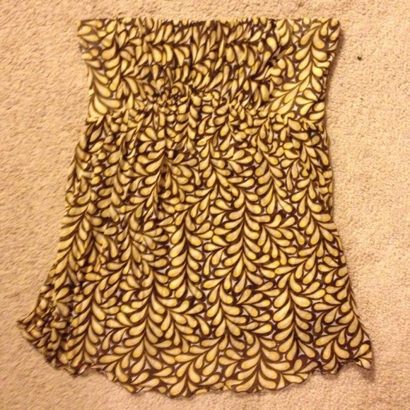 SOLD! BUNDLED!! DVF leaf print top