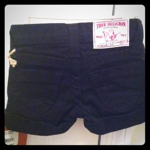 ⚠Reserve⚠Size 2 true religion black short