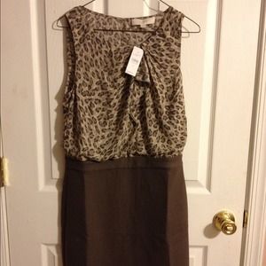 Loft Cheetah dress