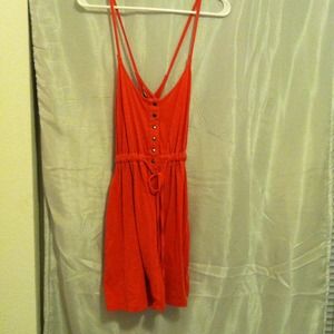 My FAVORITE Urban Outfitters coral dress