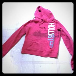 Pink hoodie