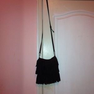 Small purse long strap