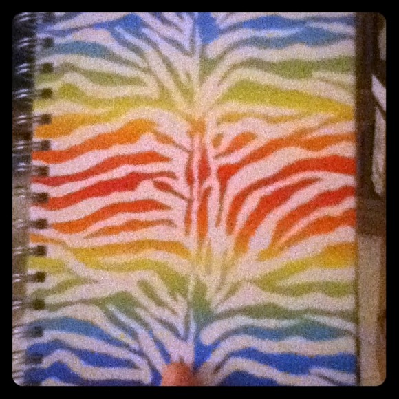 Colorful Zebra Notebook