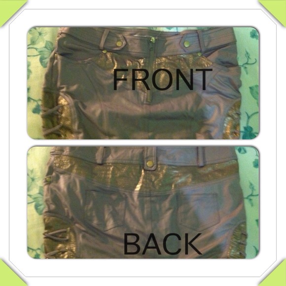 Brown mini skirt .. - Picture 1 of 1