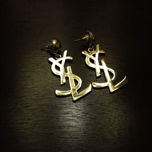 YSL dangle earrings last pair