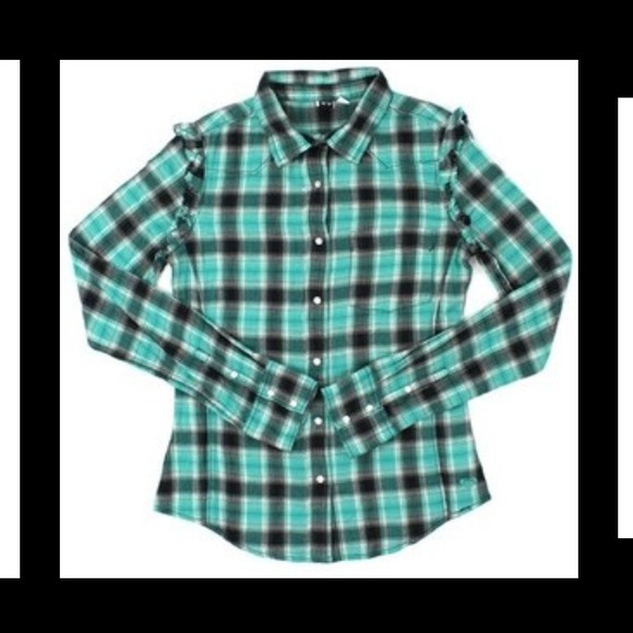 Roxy Plaid shirt - Picture 2 of 4