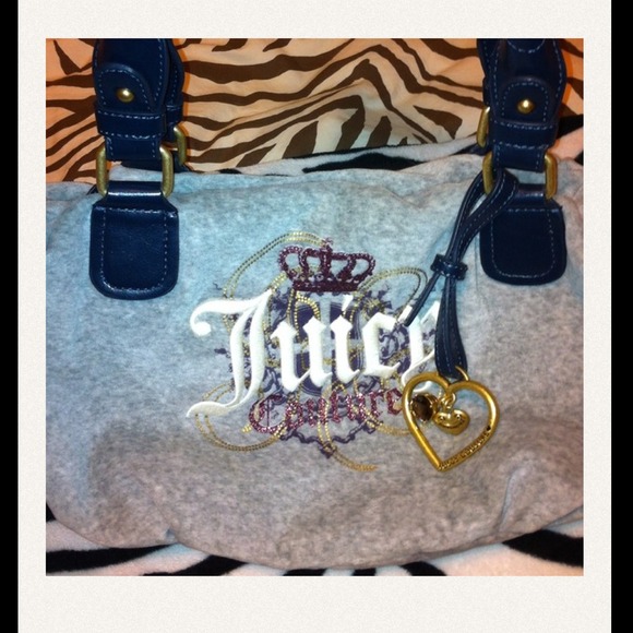 Authentic velour juicy couture purse