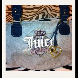 Authentic velour juicy couture purse