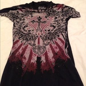 Sinful womens small shirt