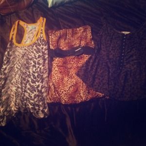 Cheetah print tank/tube bundle!