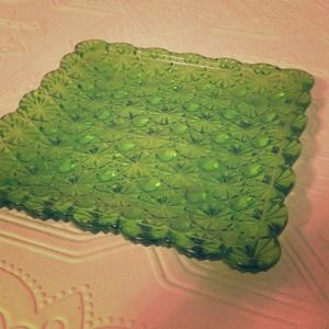 Vintage Glass Tray