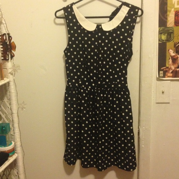 Polka dot Forever 21 dress!