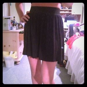 BDG black skirt with stretch waist