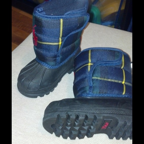 New Polo snow boots for infant/ toddlers