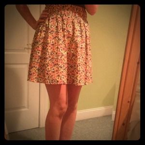 H&M floral skirt