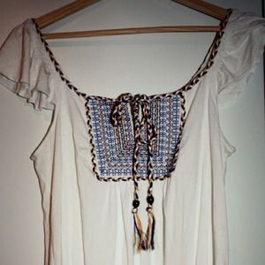Embroidery summer top (from movie Last Song)