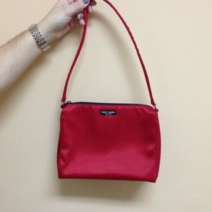 Red Kate Spade classic purse