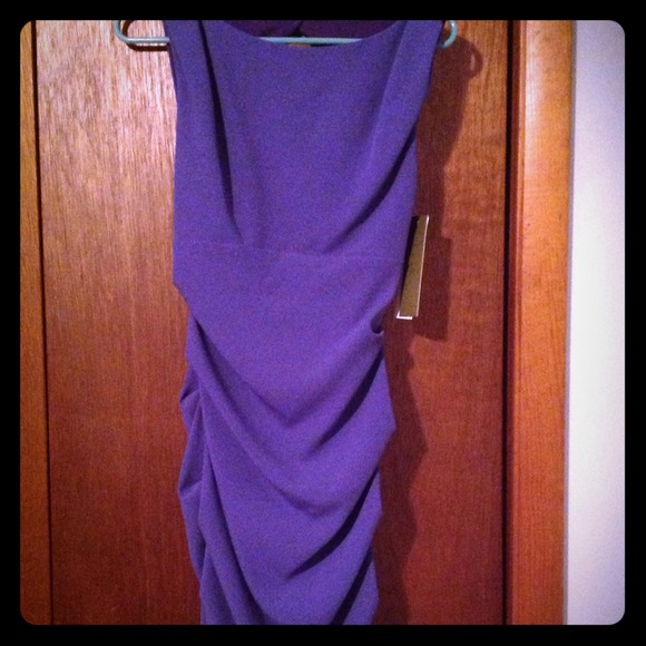 Nicole Miller cutout back dress