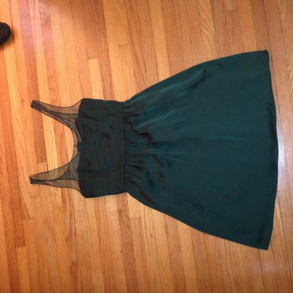 American eagle green dress size 00!