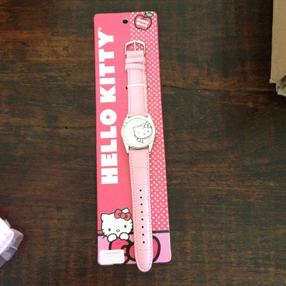 Sanrio Pink Hello Kitty watch.