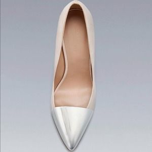 Zara Shoes - Zara Metallic Cap-Toe Pump Zara Shoes - Zara Metallic Cap-Toe Pump