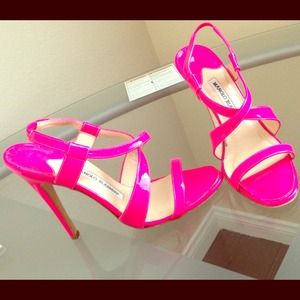 Manolo Blahnik Tiras Patent Sandal