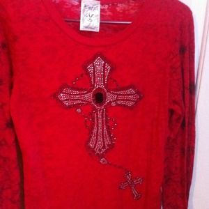 Blingy long sleeve T/SOLD