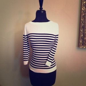 Adorable Banana Republic Striped Light Sweater