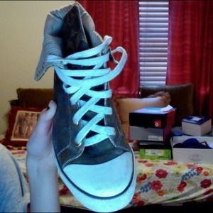 *SOLD* Coach hi-top sneakers