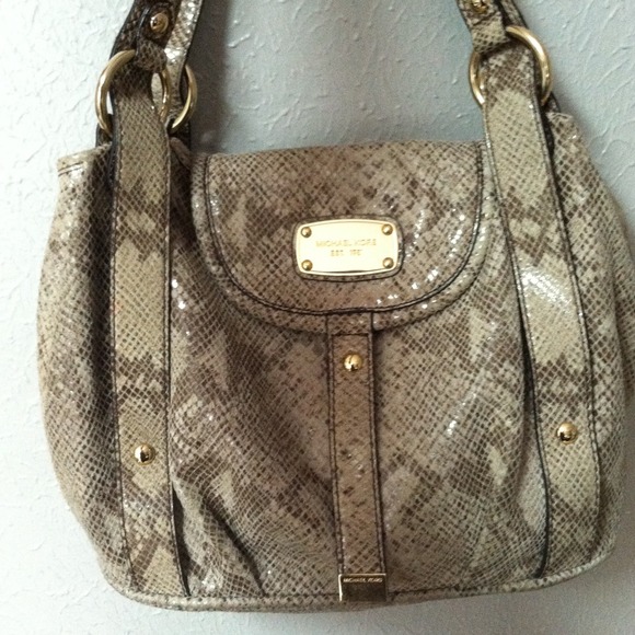 *Reserved* Michael Kors Snake Skin purse