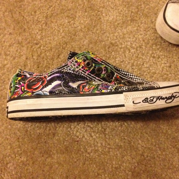 Ed Hardy women's slip on sneakers - Picture 1 of 2