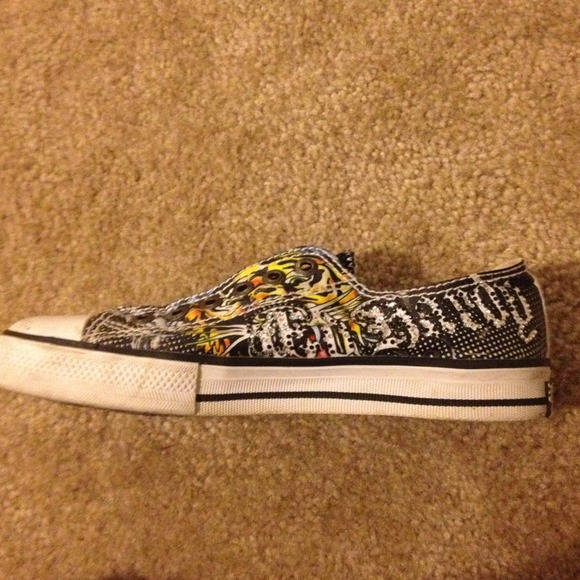 Ed Hardy women's slip on sneakers - Picture 2 of 2