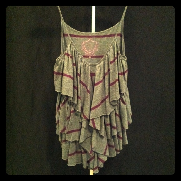 Purple/Gray Tank Top