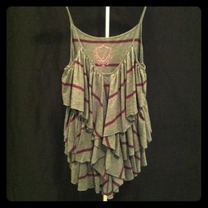 Purple/Gray Tank Top