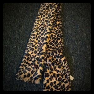 Leopard print scarf