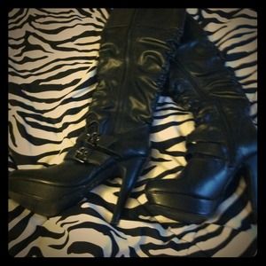 Guess knee high boots