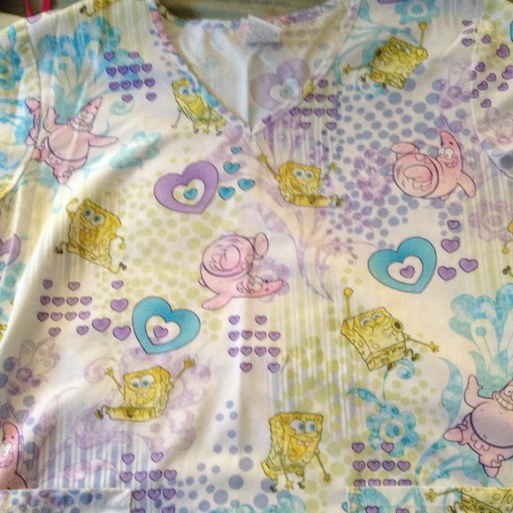 Spongebob scrub top