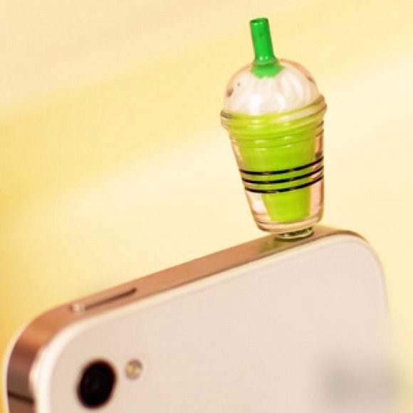 Starbucks Matcha Frap Earphone Plug Charm - Picture 2 of 3