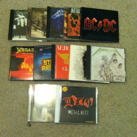 Lot of rock/metal CD's