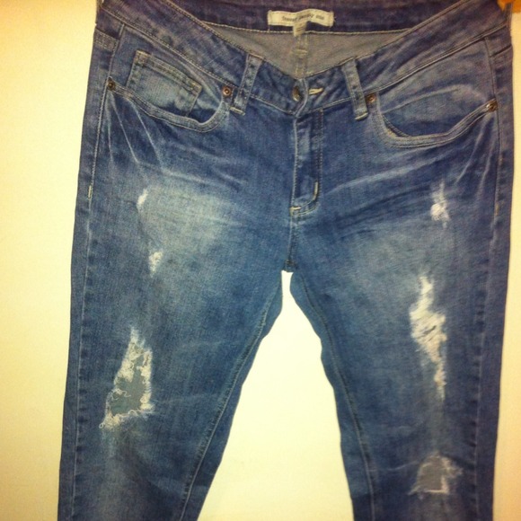 ❌SoldinBundle❌FOREVER21 DISTRESSED DENIM - Picture 4 of 4