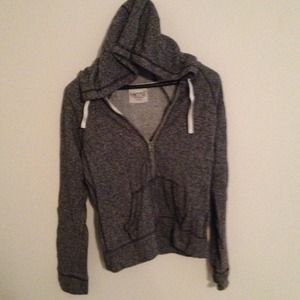 Grey sweater hoodie