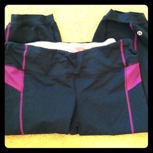 Lululemon run with it crops as 10