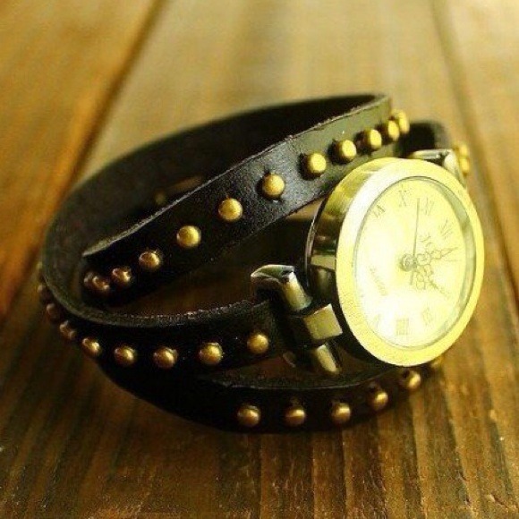 Wrap Around Leather Watch