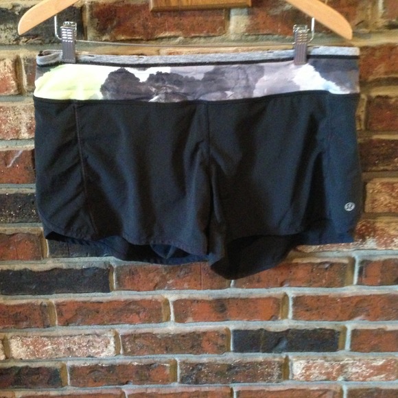Reserved! Lululemon Turbo Run Shorts- Size 10