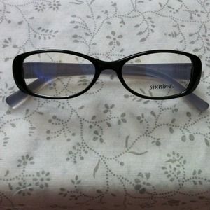 NWOT! Black and White Eyeglasses