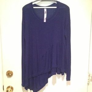 Wilt blue long sleeve top