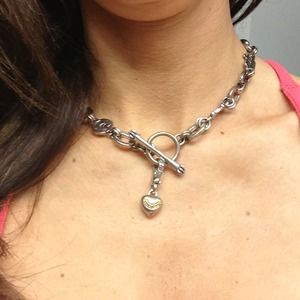 Juicy Couture toggle necklace
