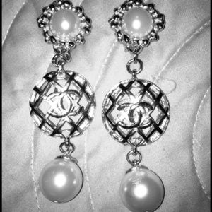 CC Chandelier Earrings